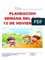 Planeacion Del8 Al 12 de Noviembre Jardin