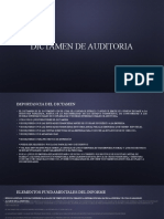 Dictamen de Auditoria Presentacion