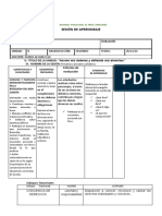 Sesión de Aprendizaje 25-11-2021