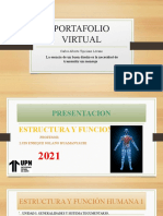 PORTAFOLIO VIRTUAL - Estructura y Funcion Humana 1