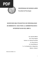 Evaluación Del MMPI 2