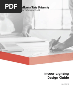 CSU Office of The Chancellor Indoor Lighting Design Guide