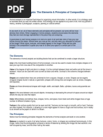 Formal Visual Analysis: The Elements & Principles of Composition