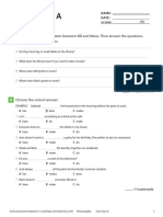 Evolve L2 Unit 2 Quiz A