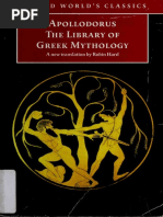 The Library of Greek Mythology by Apollodorus