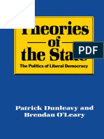 Patrick Dunleavy, Brendan O'Leary (Auth.) - Theories of The State - The Politics of Liberal Democracy (1987, Macmillan Education UK)