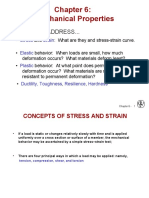 Mechanical Properties: Issues To Address..