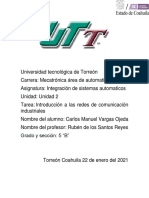 Investigación de Varios Tipos de Redes Industriales