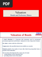 Valuation of Bonds and Shares