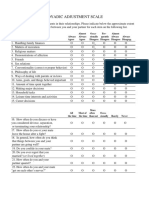 Dyadic Adjustment Scale