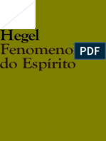 Fenomenologia Do Espirito - HEGEL