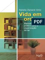 Vida em Ordem Manual Pratico para A Organizacao Do Lar - 2019