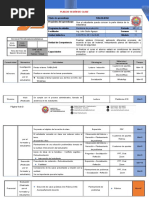 Plan de Sesión de Clase (Semana 13)