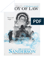 The Alloy of Law: A Mistborn Novel - Brandon Sanderson