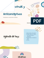 Anexo 4. Presentación Ciclo Menstrual y Métodos