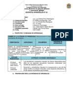 SESIÓN CTA.4° Grado