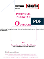 Proposal Penawaran Kegiatan Outbond