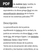 Dama de La Justicia - Wikipedia, La Enciclopedia Libre