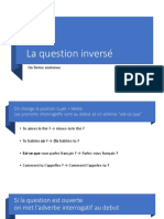 Les Questions Inverses