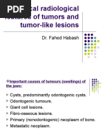 Typical Radiological Features of Tumors and Tumor-Like Lesions