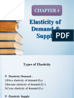 Elasticity of Demand & Supply