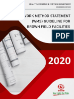 Work Method Statement (WMS) Guideline