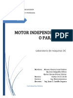 Maquinas DC Motor Paralelo