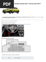 Disposición de Los Fusibles Suzuki SX4