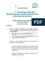 Tema 1 Tecnologia Aplicada A La Diabetes - MCG ISCI