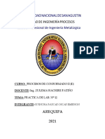 Practica de Lab. #12 Proceso de Repujado