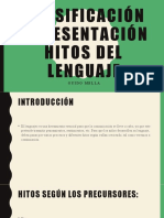 Clasificación y Presentación Hitos Del Lenguaje