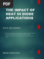 Effects of Temperature On Diode Applications