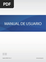 Manual de Usuario Tablet Samsung TAB A7, Android 11, SM-T500