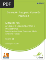 Manual SIG - Aplicable A Contratistas y Proveedores Mayores