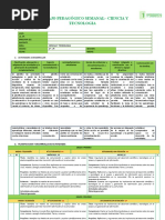 PLAN PEDAGOGICO Nº1 CIENCIA Y TECNOLOGIA 1° y 2°