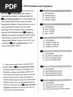 Cumulative Review: All Punctuation and Transitions: enroll叫 her