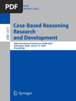 Case-Based Reasoning Research and Development: Ian Watson Rosina Weber