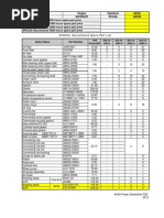 Apd-A Recommend 5000 Hours Spare Part List 2012-04