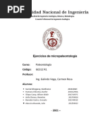 Ejercicios de Micropaleontología