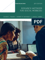 Sample Research Methods For Social Workers 8th 8E