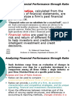 Ratios Analysis