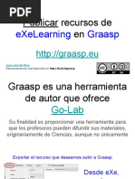 Publicar eXeLearning en Graasp