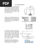 Ce 371 Homeexercise-3 1) A Plug in The Bottom of A Pressurized Tank