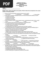 1st Summative Test q2 Earth and Life Sci. (WK 1 and 2)