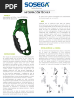 Ascendedor de Puño DER SOSEGA SHR 05