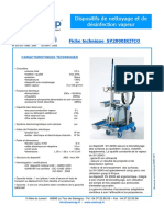 Dispositifs de Nettoyage Et de Désinfection Vapeur: Fiche Technique SV2000IKITCO