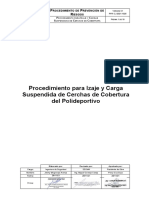 8.7. Procedimiento para Izaje de Cerchas