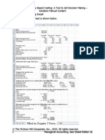 Chapter 7: Applying Excel