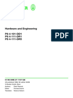 Hardware and Engineering PS 4-101-DD1 PS 4-111-DR1 PS 4-111-DR5