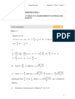 2010 - Caderno Do Aluno - Ensino Médio - 3º Ano - Matemática - Vol. 2